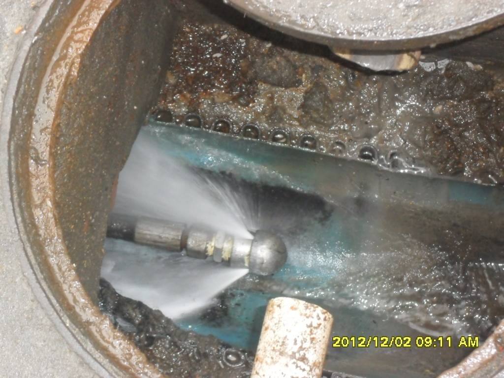 红山街道污水管道高压清洗